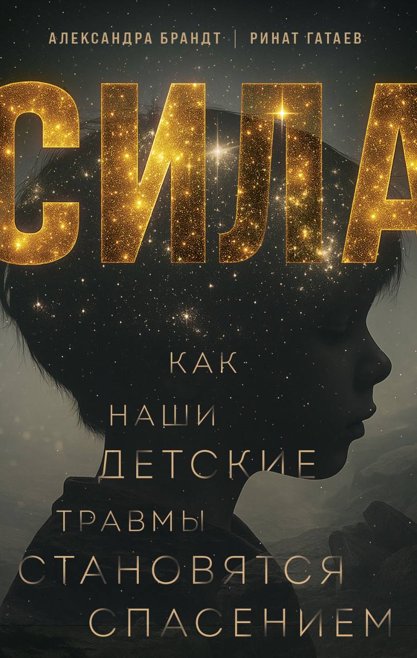 СИЛА, обложка книги Александры Брандт и Рината Гатаева